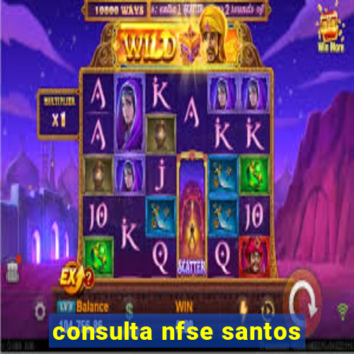 consulta nfse santos